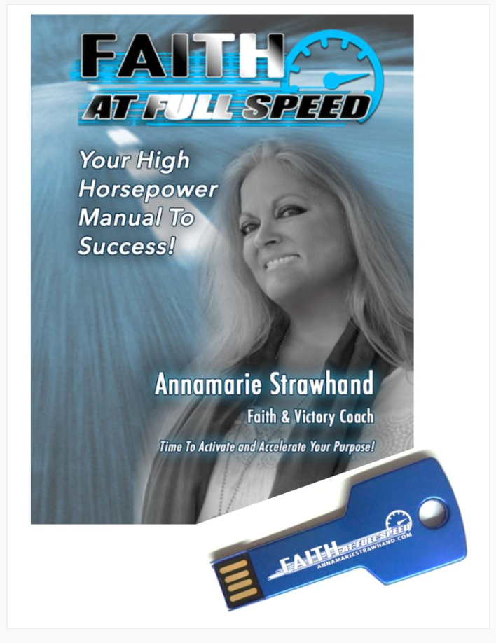 Faith At Full Speed Book and Video Course Flash Drive Bundle